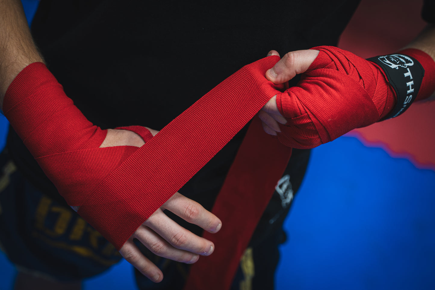 Muay Thai & Boxing Hand Wraps 4.5 metres - (Red)