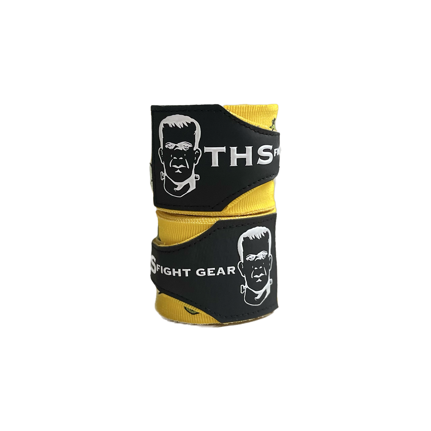 Muay Thai & Boxing Hand Wraps 4.5 metres - (Yellow/Frankenstein Monster)