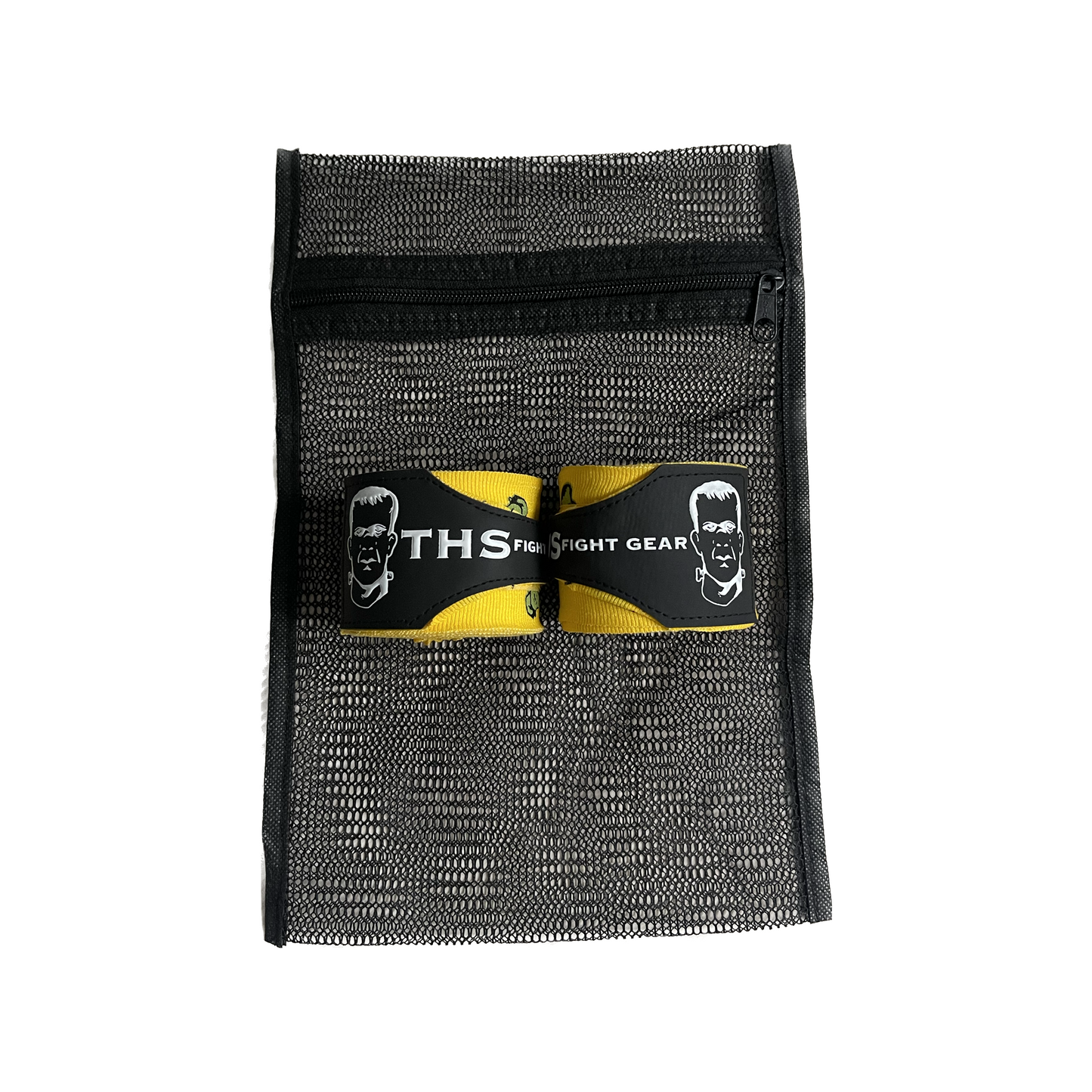 Muay Thai & Boxing Hand Wraps 4.5 metres - (Yellow/Frankenstein Monster)