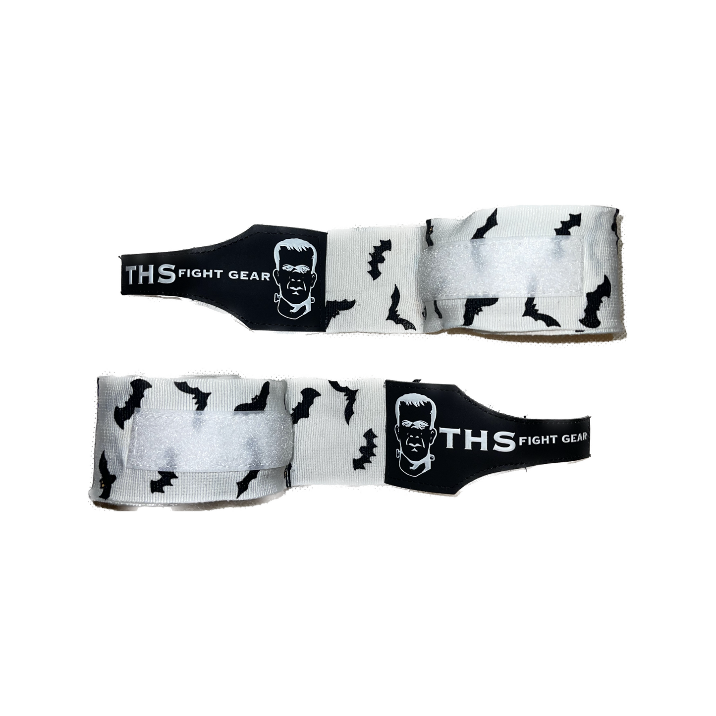 Muay Thai & Boxing Hand Wraps 4.5 metres - (White/Bats)