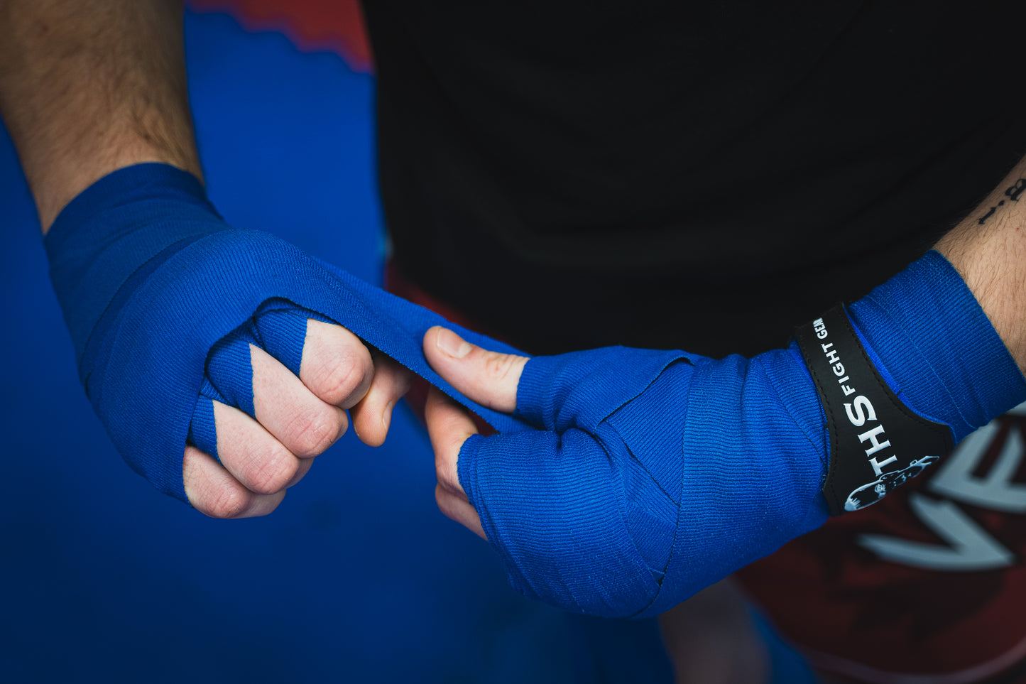 Muay Thai & Boxing Hand Wraps 4.5 metres - (Blue)