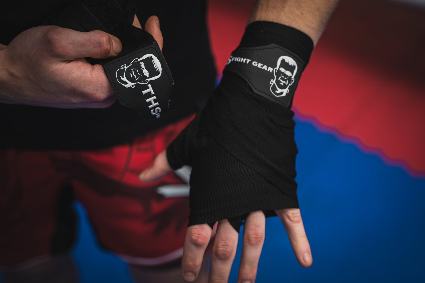 Muay Thai & Boxing Hand Wraps 4.5 metres - (Black)