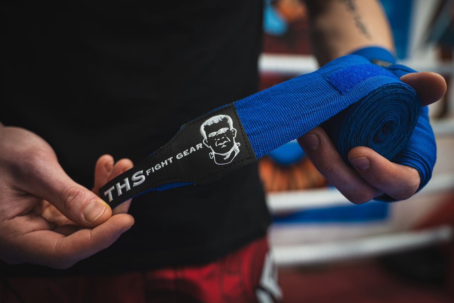 Muay Thai & Boxing Hand Wraps 4.5 metres - (Blue)