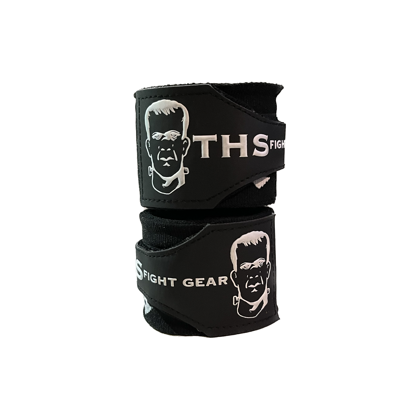 Muay Thai & Boxing Hand Wraps 4.5 metres - (Black/Ghosts)