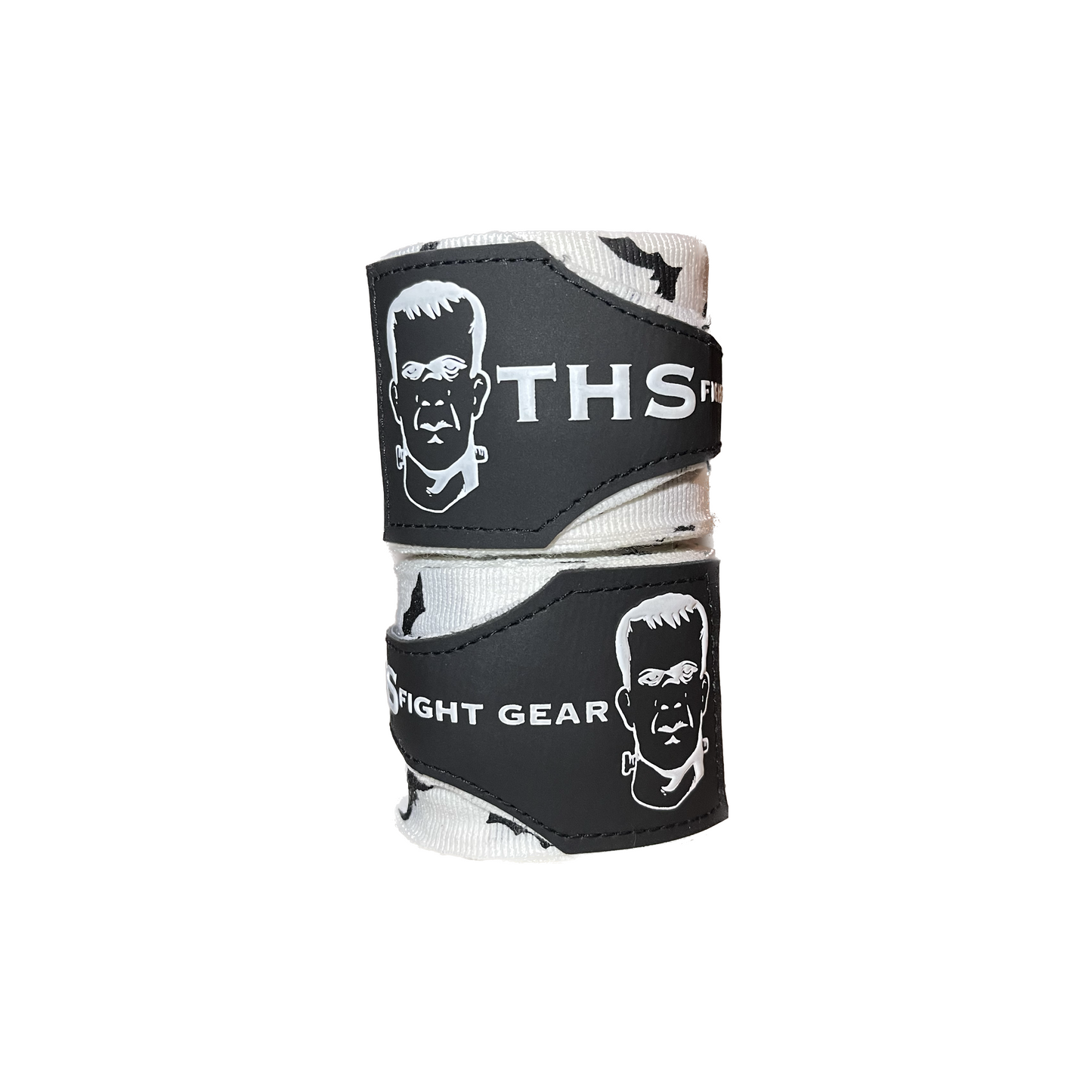 Muay Thai & Boxing Hand Wraps 4.5 metres - (White/Bats)