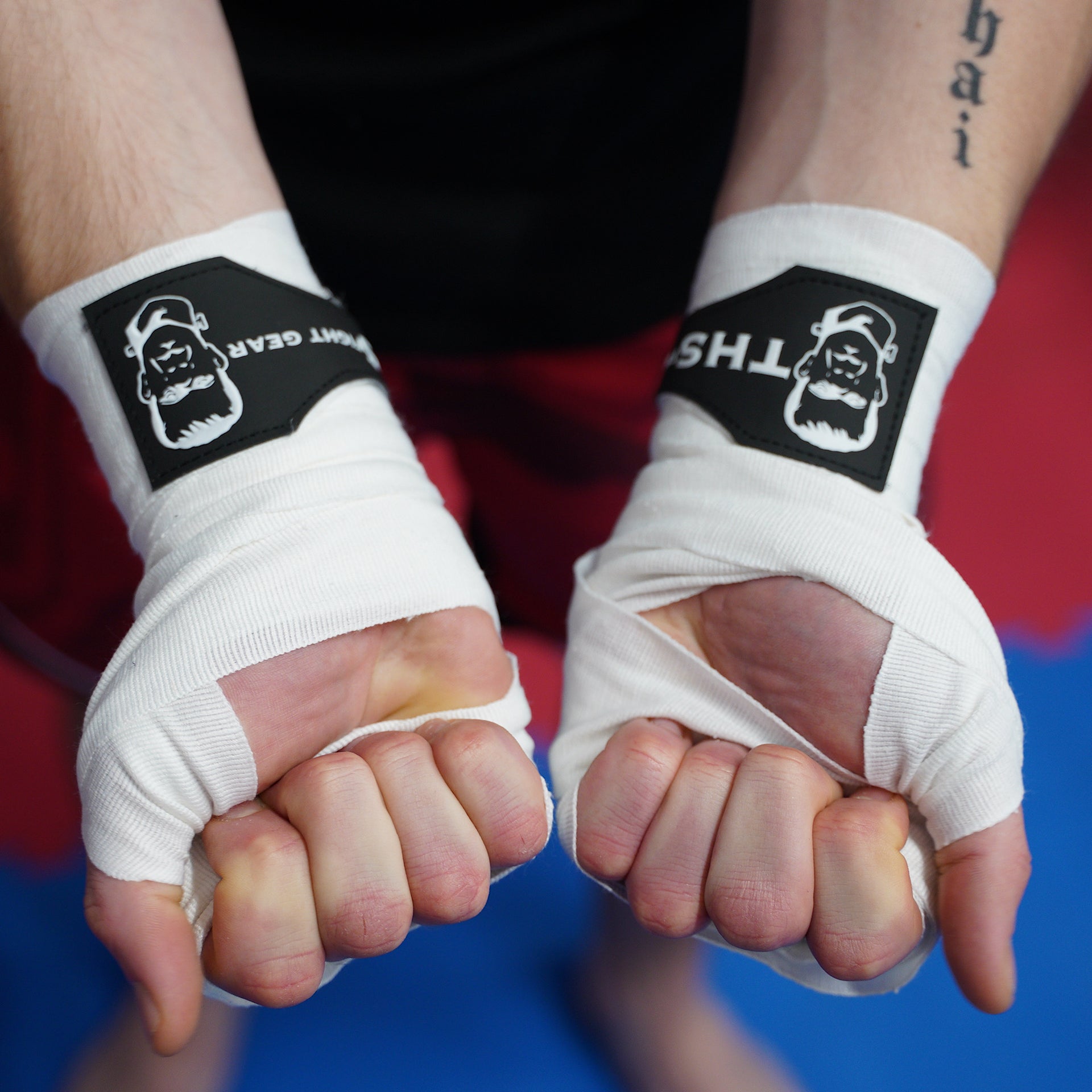 Muay Thai Boxing Hand Wraps metres (White) – THS Fight
