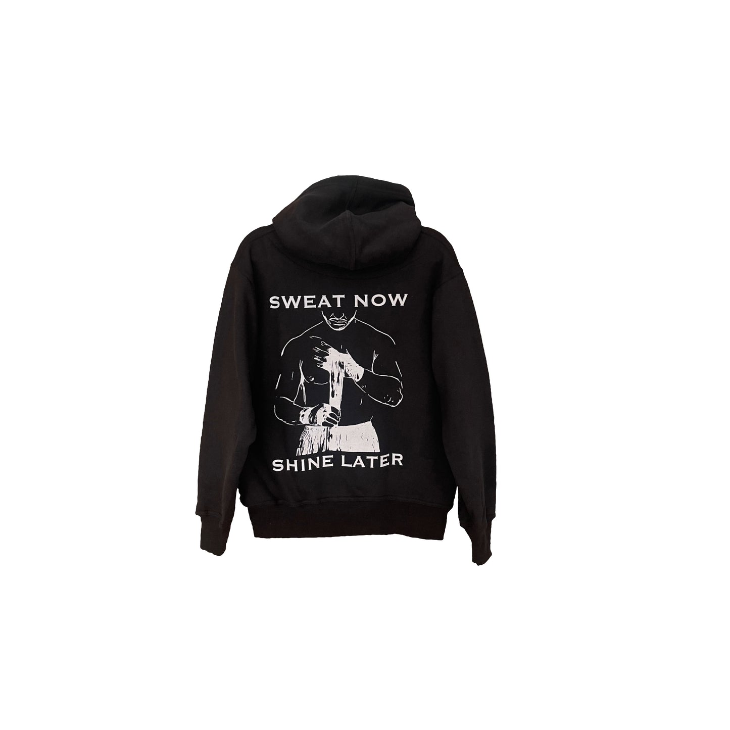 “Sweat Now Shine Later” Premium Hoodie (Black)